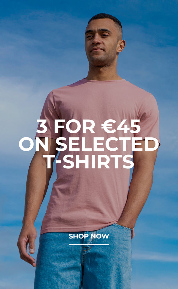 3 For €45 on selected t-shirts