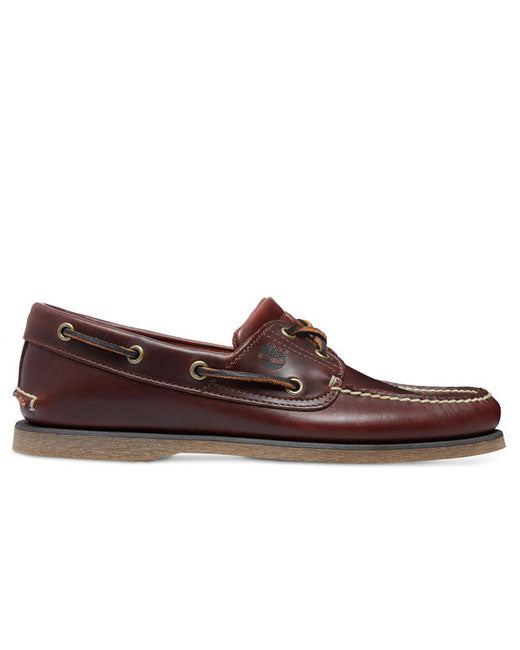 Timberland 2-Eye Boat Shoe Size 13/14/15 (root beer) Tall Mens