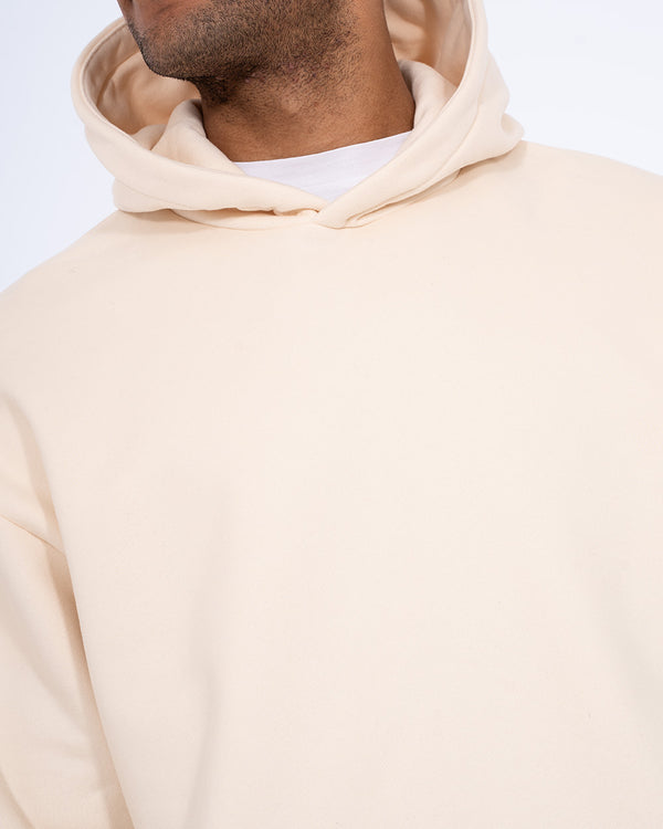 2t Blaine Tall Heavyweight Oversized Hoodie (ecru)