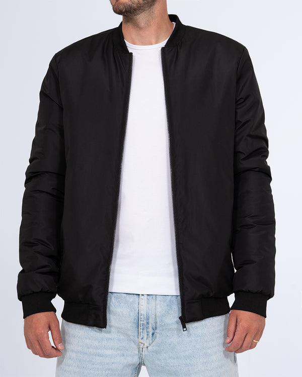 2t Owen Tall Bomber Jacket (black)