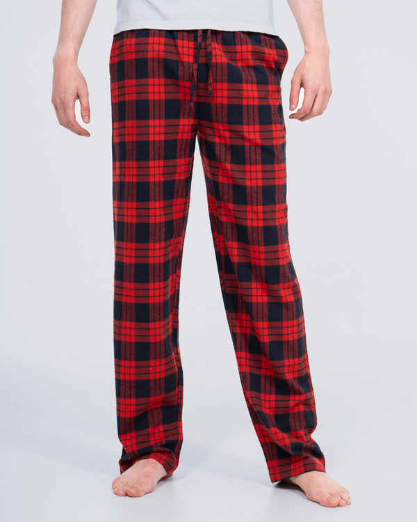 2t Wren Tall Pyjama Bottoms (red check)