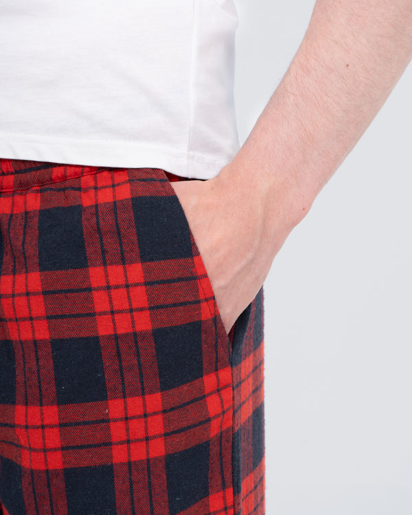 2t Wren Tall Pyjama Bottoms (red check)