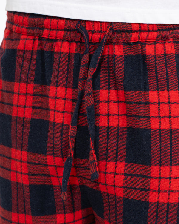 2t Wren Tall Pyjama Bottoms (red check)