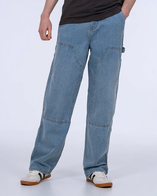 2t Blair Tall Loose Fit Carpenter Jeans (light wash)