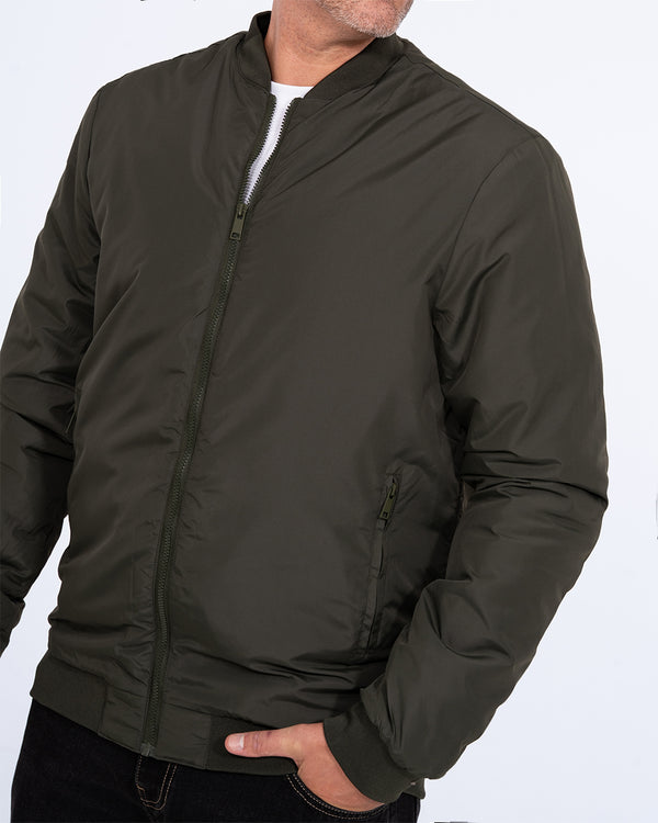 2t Owen Tall Bomber Jacket (khaki)