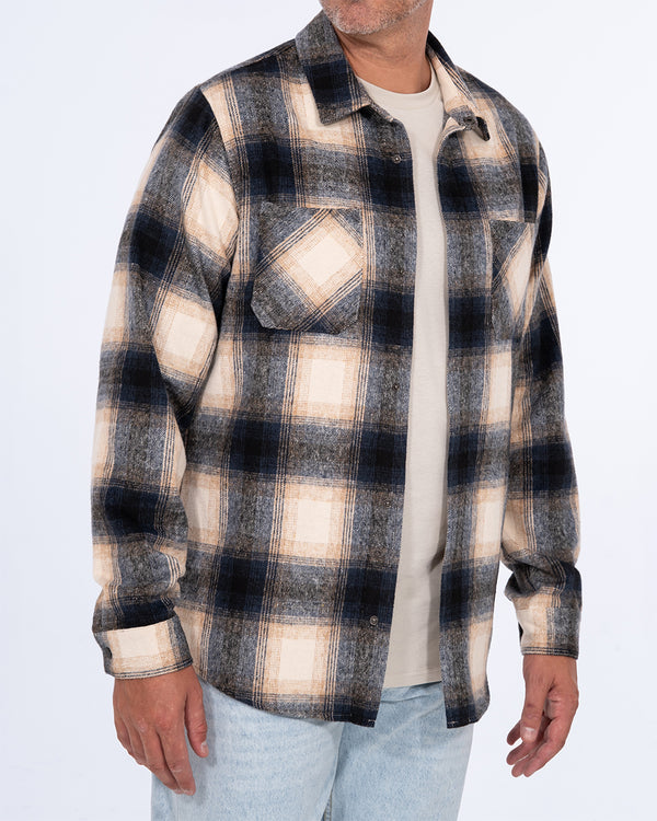 2t Cohen Tall Shacket (blue check)