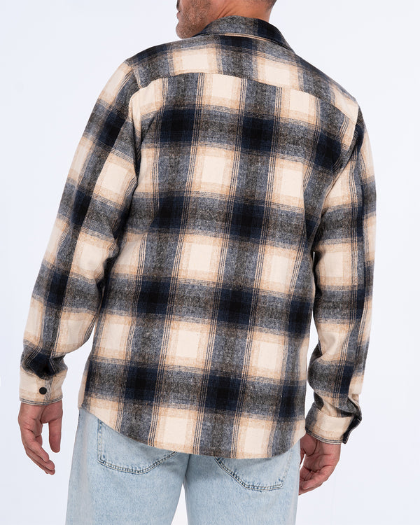 2t Cohen Tall Shacket (blue check)