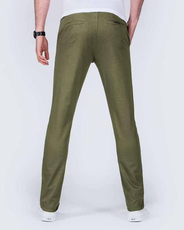 2t Oliver Slim Fit Tall Chinos (light khaki)