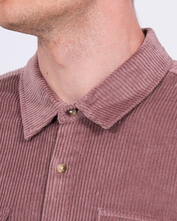 2t Ashgrove Tall Cord Overshirt (mauve)
