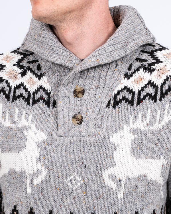 2t Connall Tall Christmas Jumper (grey)