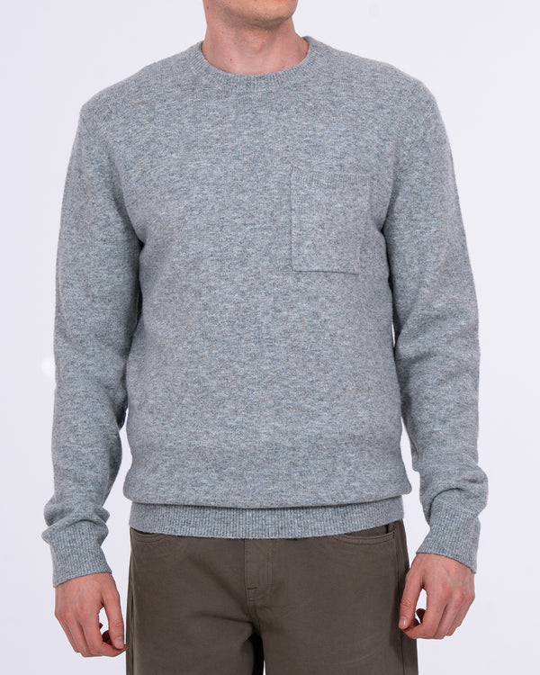 2t Finley Tall Crew Neck Jumper (pale blue)