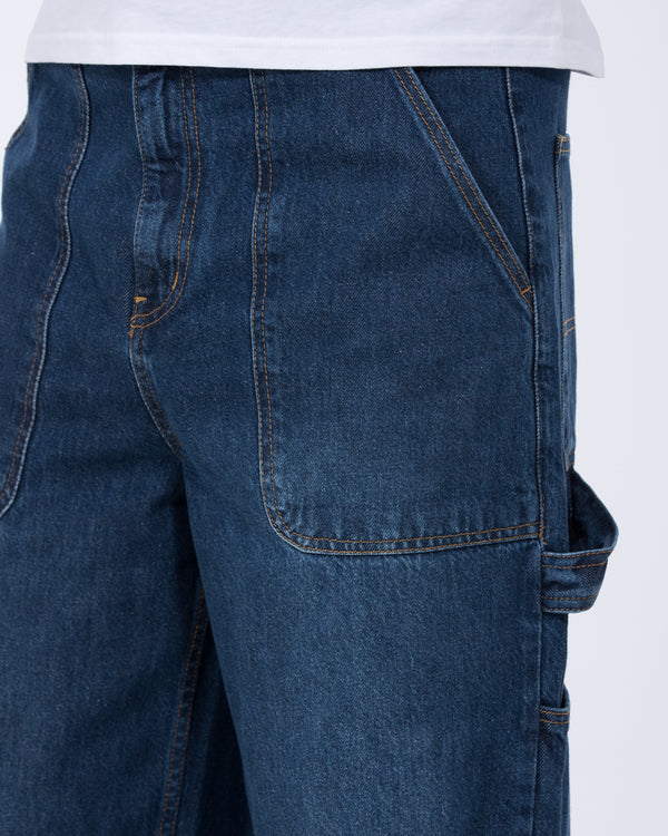 2t Jacob Tall Loose Fit Carpenter Jeans (mid wash)