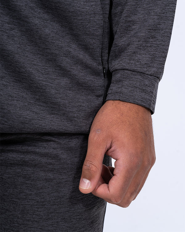 2t Lightweight Tall Training Hoodie (grey)