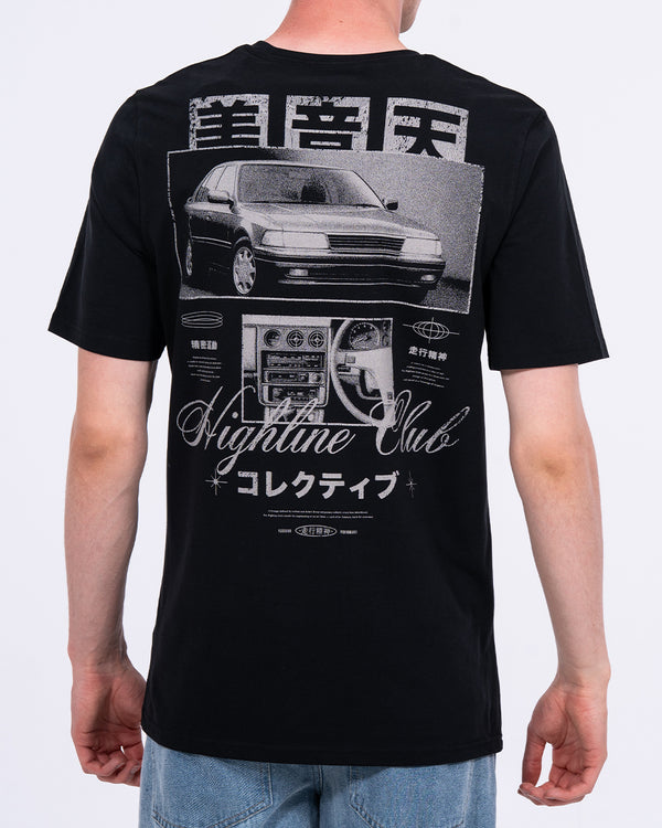 2t Tall Liam Regular Fit T-Shirt (schwarz Highline)