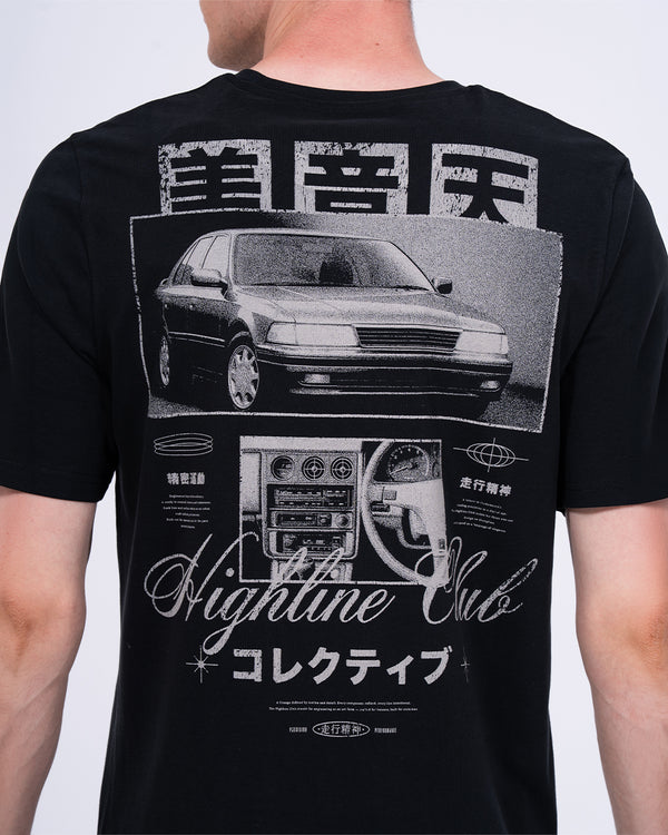 2t Tall Liam Regular Fit T-Shirt (schwarz Highline)