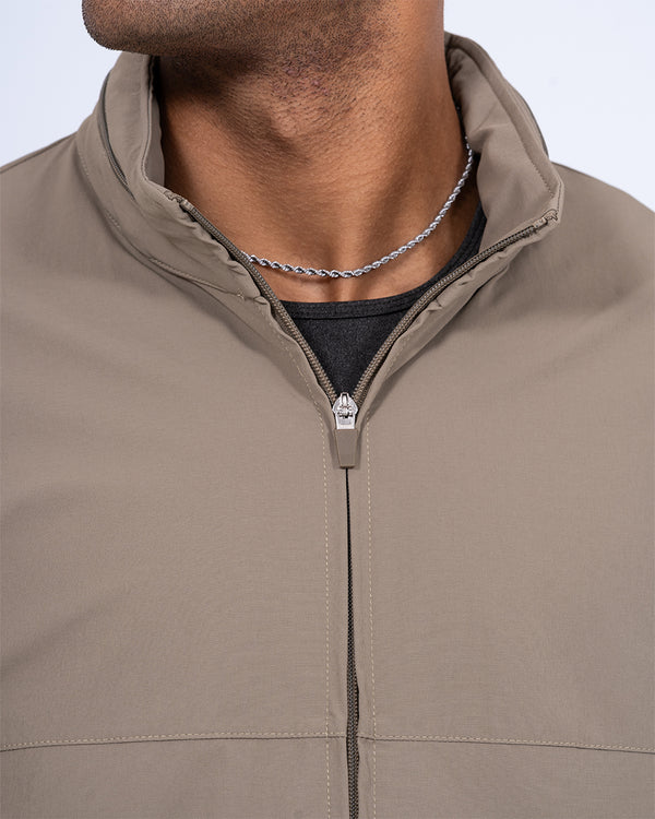 2t Tall Track Lightweight Jacket (khaki)