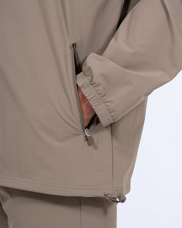 2t Tall Track Lightweight Jacket (khaki)