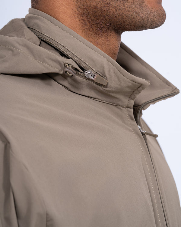 2t Tall Track Lightweight Jacket (khaki)