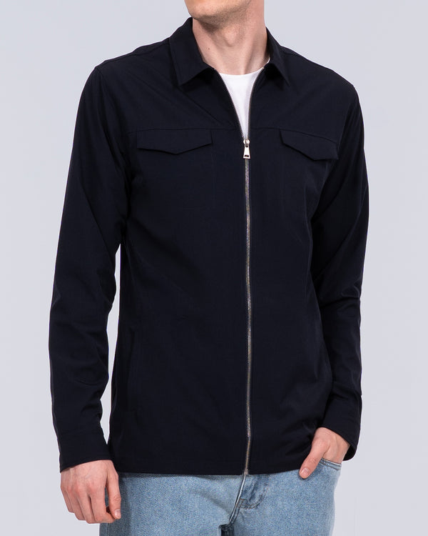 2t Westray Tall-Overshirt (Marineblau)