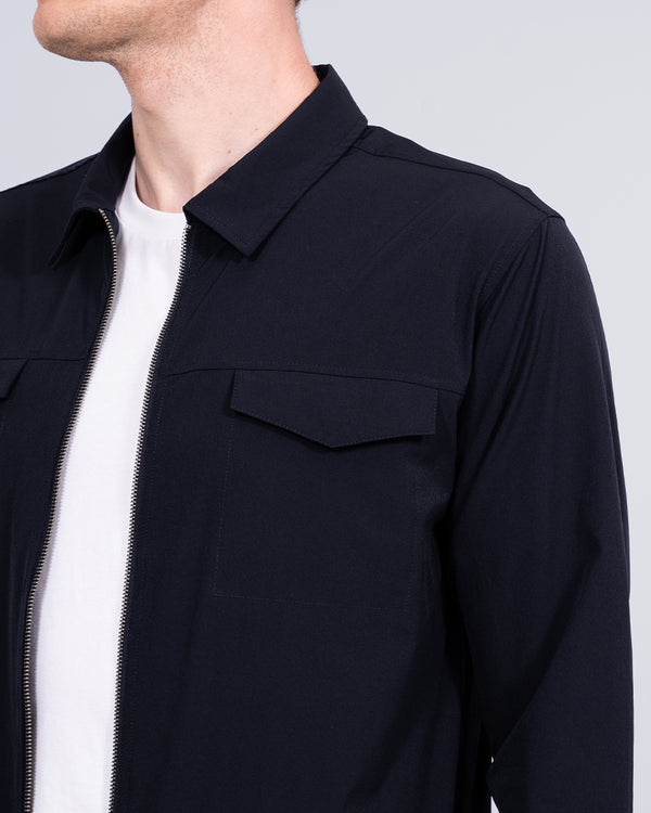2t Westray Tall-Overshirt (Marineblau)