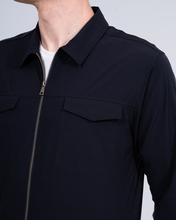 2t Westray Tall-Overshirt (Marineblau)