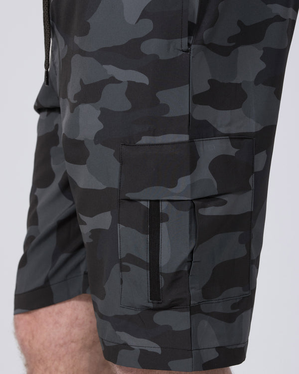 2t Tall Camo Print Swim Shorts (charcoal)