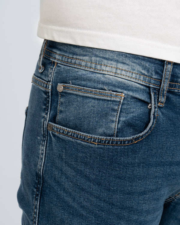 Blend Twister Slim Fit Tall Jeans (mid blue)