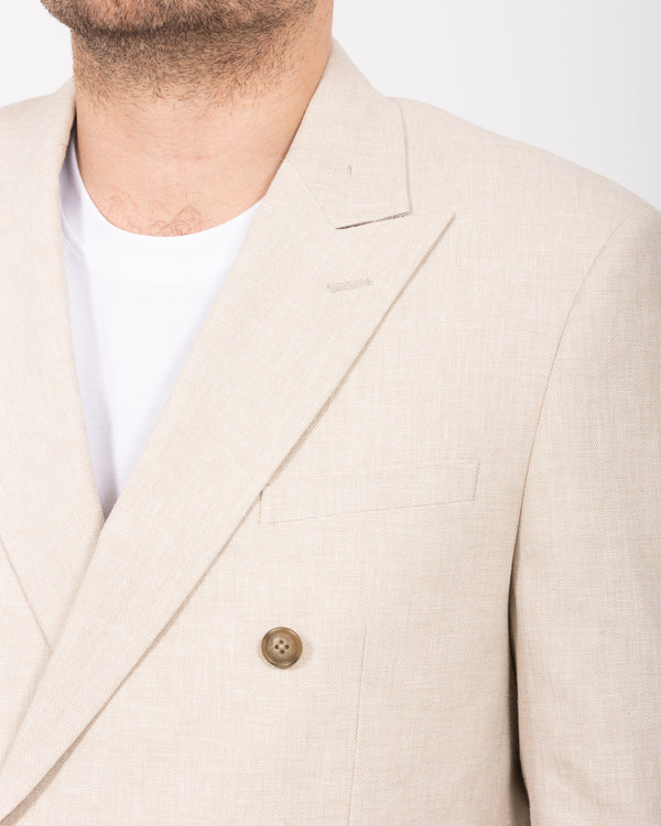2t Tall Cotton Linen Suit Jacket (oatmeal)