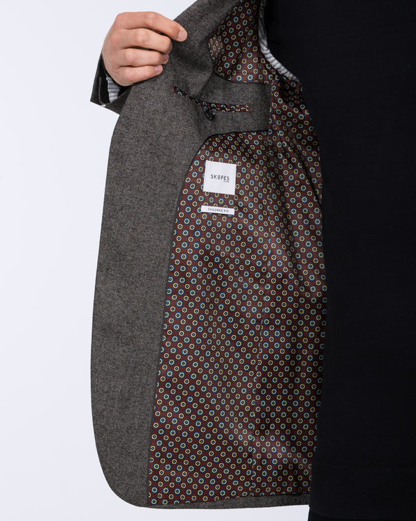 Skopes Fox Tall Wool Blend Blazer (charcoal)
