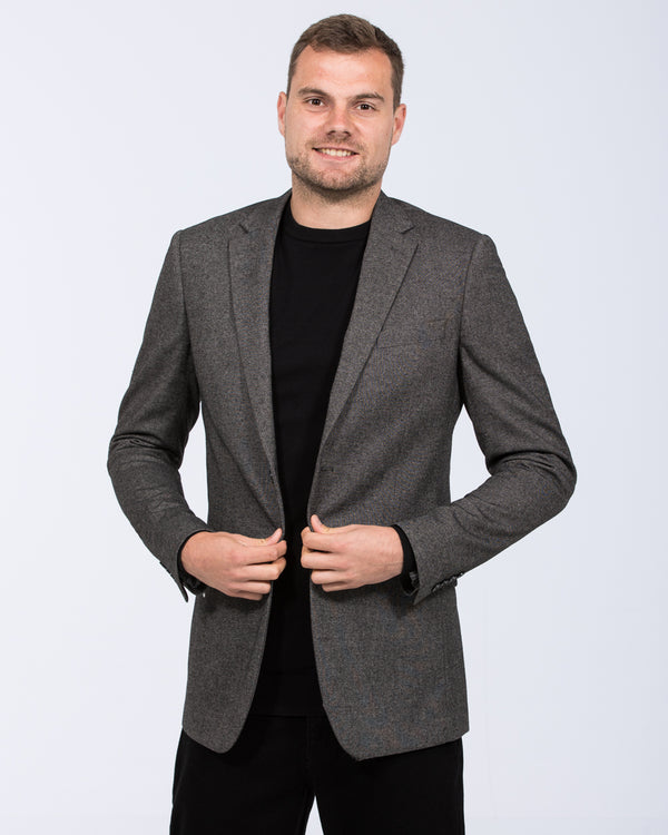 Skopes Fox Tall Wool Blend Blazer (charcoal)