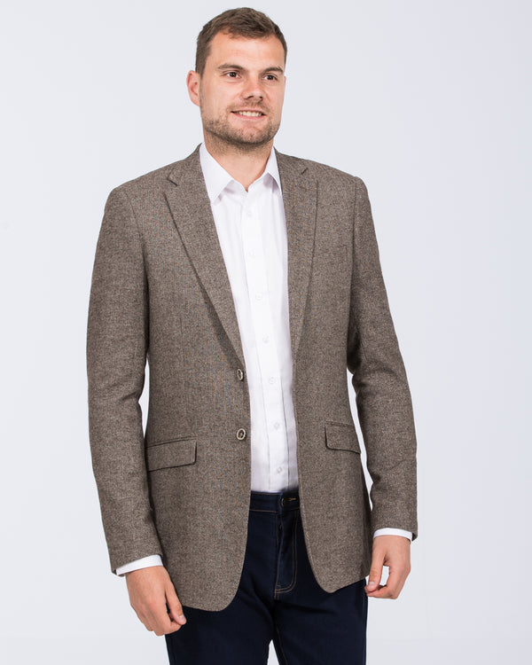 Skopes Jude Tall Blazer (fawn herringbone)