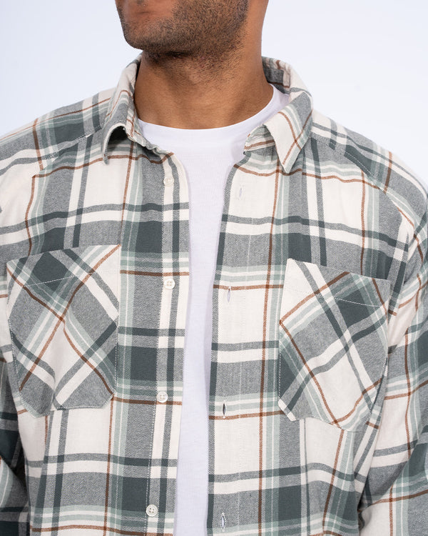 2t Bradley Tall Relaxed Fit Raglan Shirt (cream)