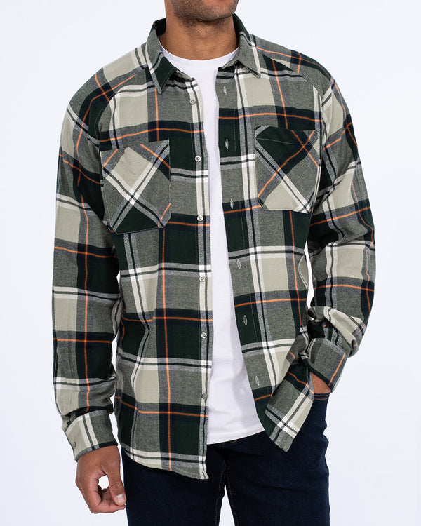 2t Bradley Tall Relaxed Fit Raglan Shirt (green)