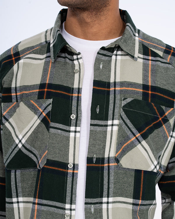 2t Bradley Tall Relaxed Fit Raglan Shirt (green)