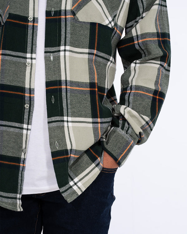 2t Bradley Tall Relaxed Fit Raglan Shirt (green)