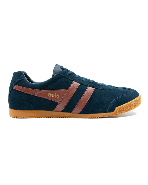 Gola Klassiker Harrier Wildleder (marineblau/rot ocker)