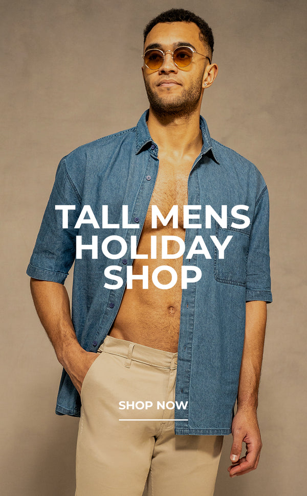 Tall mens holiday shop