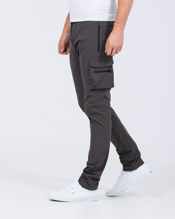 2t Roman Tall Utility Cargo Trousers (slate)