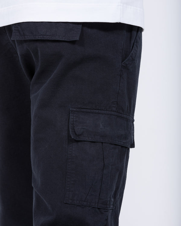 2t Shane Tall Regular Fit Ripstop Cargo Trousers (navy)