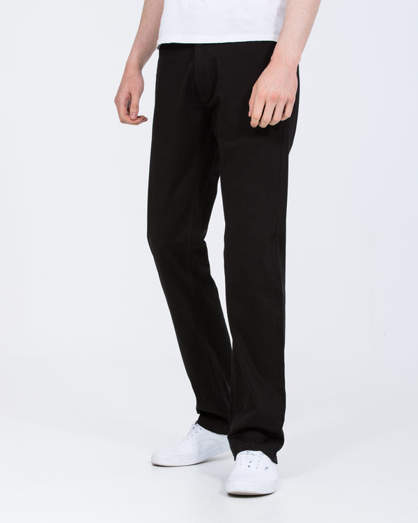 2t Myles Tall Regular Fit Chinos (black)