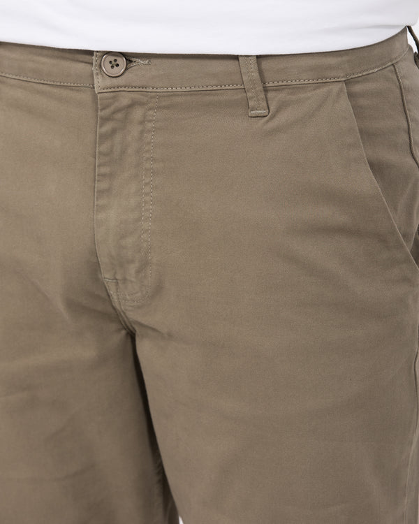 2t Oscar Schlanke Chinos mit hohem Bund (Anthrazit)