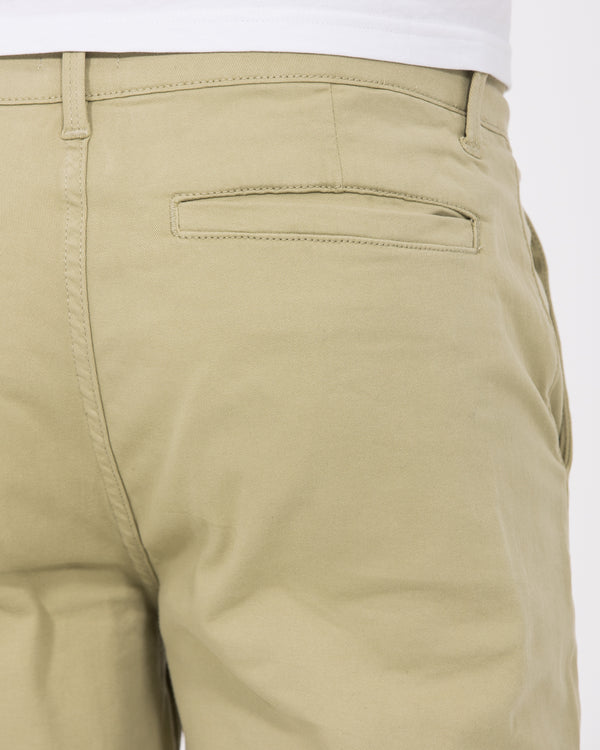 2t Oscar Schlanke Chinos mit hohem Bund (Salbei)