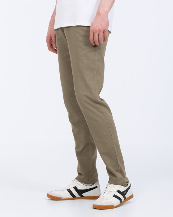 Redpoint Halifax Regular Fit Tall Linen Chinos (khaki)