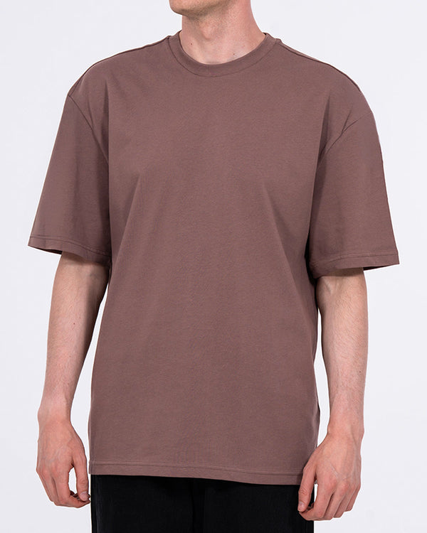 2t Brad Tall Oversized T-Shirt (peppercorn)