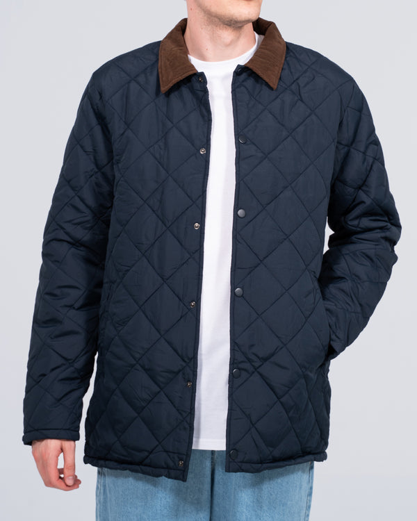 2t Conan Tall Quilted Jacket (navy)
