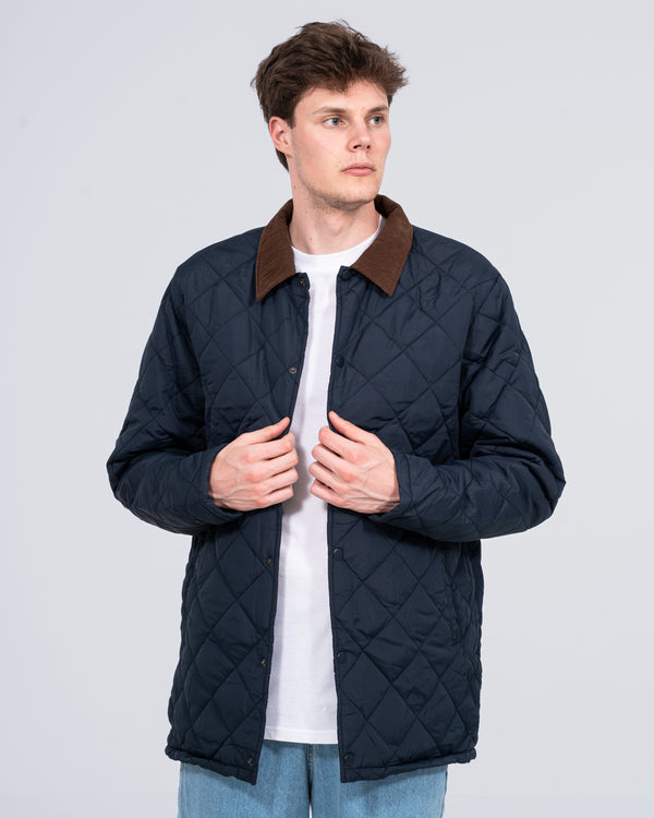 2t Conan Tall Quilted Jacket (navy)