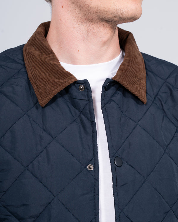 2t Conan Tall Quilted Jacket (navy)