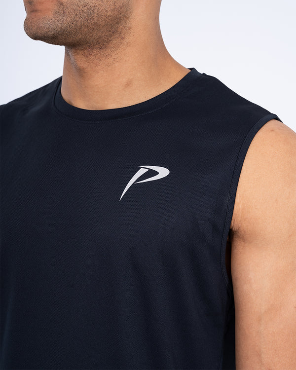 Parell Evolve Tall Sleeveless Training Top (navy)