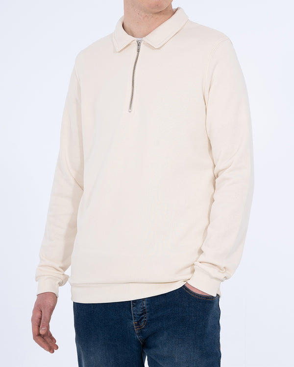 2t Elijah Tall Quarter Zip Sweatshirt (stone)