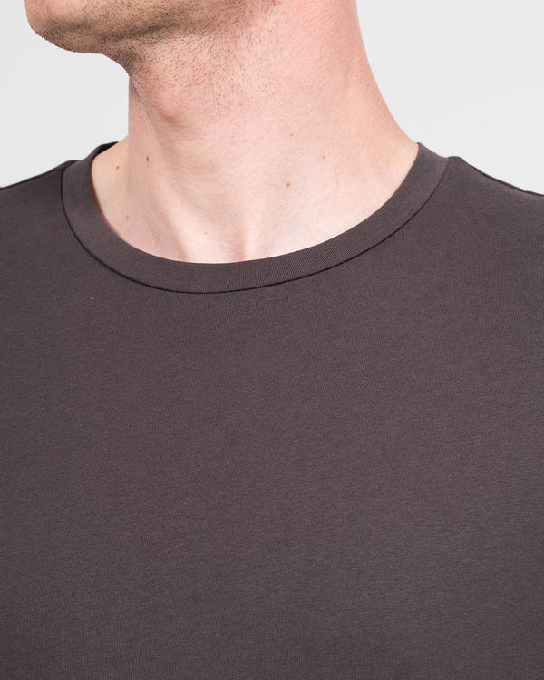 Essentalls lang T-shirt met lange mouwen (donkergrijs)